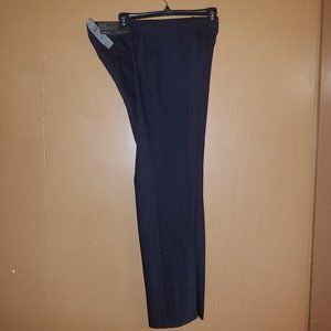 $129 ANN TAYLOR DEVIN 6-PETITE BLACK TROUSER LEG
